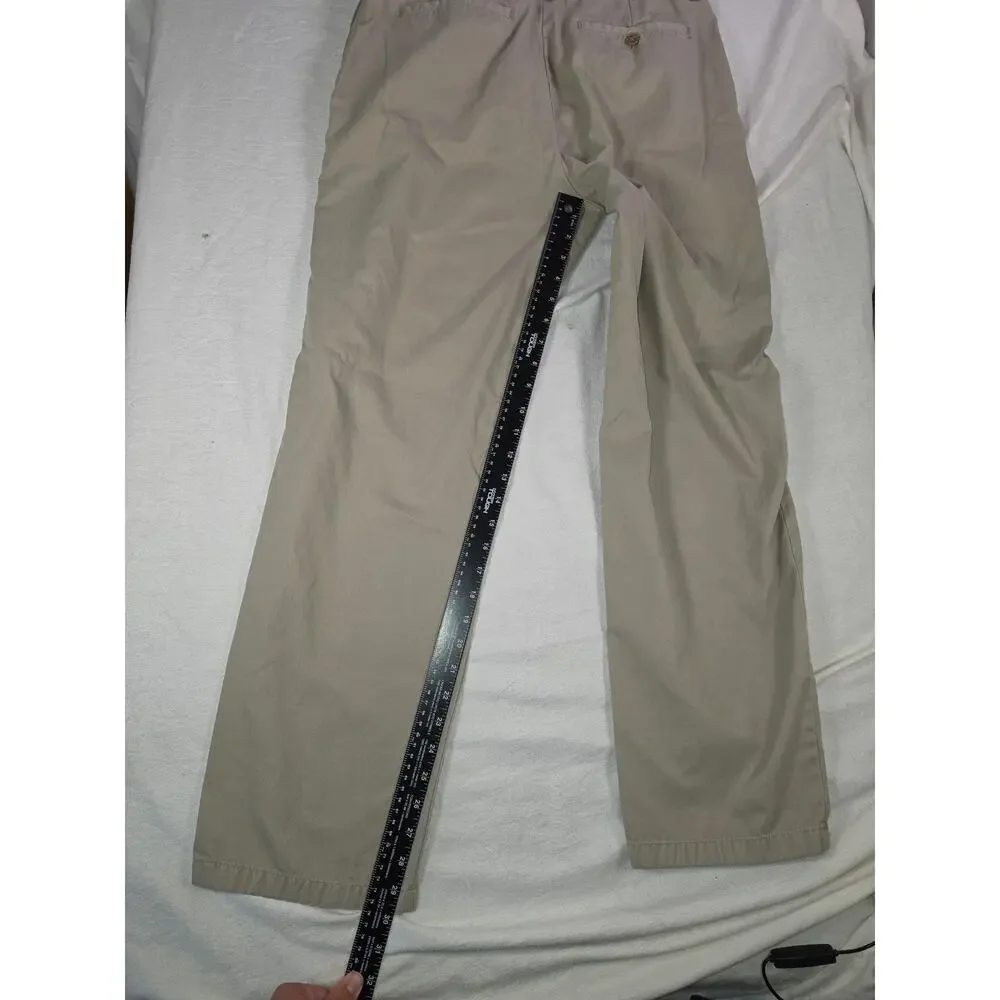 Banana Republic Mens 34/32 Tan Chino Pants Cotton